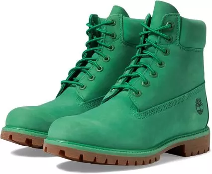 Ботильоны 50th Anniversary Edition Premium 6-Inch Waterproof Timberland, цвет Medium Green Nubuck