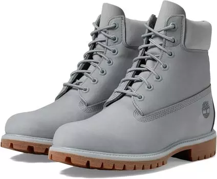 Ботильоны 50th Anniversary Edition Premium 6-Inch Waterproof Timberland, цвет Light Grey Nubuck