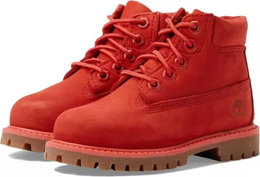 Ботильоны 50th Edition Premium 6-Inch Waterproof Boot Timberland, цвет Medium Red Nubuck