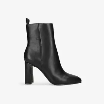 Ботильоны Adelisa из искусственной кожи на каблуке с застежкой-липучкой Steve Madden, черный