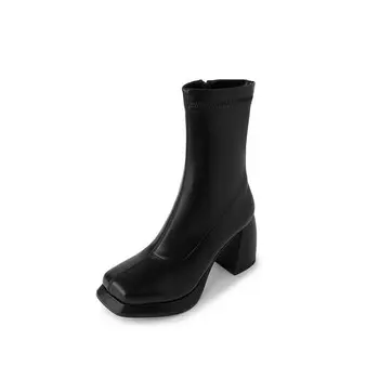 Ботильоны AIQINISHA Ankle Boots Women's, коричневый