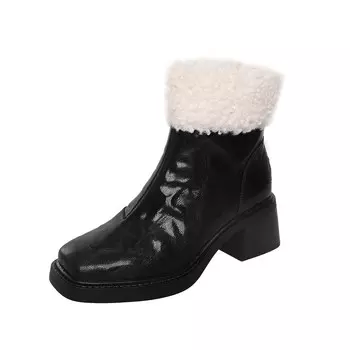 Ботильоны AIQINISHA Ankle Boots Women's, черный