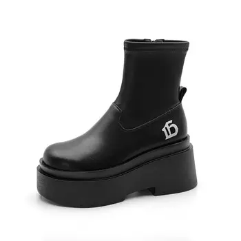 Ботильоны AIQINISHA Ankle Boots Women's, черный