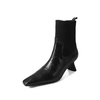 Ботильоны AIQINISHA Ankle Boots Women's, черный