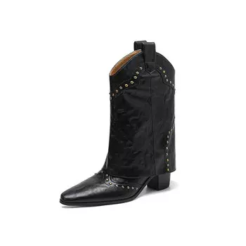 Ботильоны AIQINISHA Ankle Boots Women's, черный