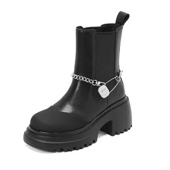 Ботильоны AIQINISHA Ankle Boots Women's, черный