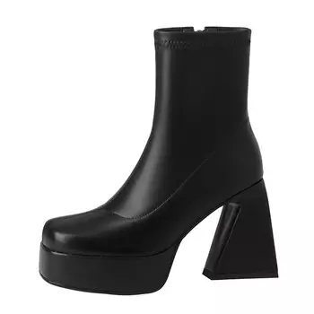 Ботильоны AIQINISHA Ankle Boots Women's, черный