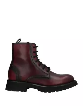 Ботильоны Alexander Mcqueen, бордовый