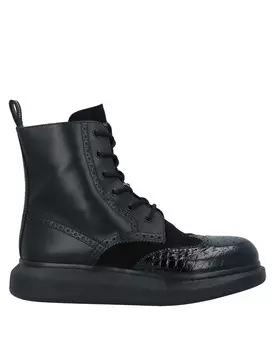 Ботильоны Alexander Mcqueen, черный