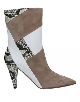 Ботильоны Aquazzura, хаки