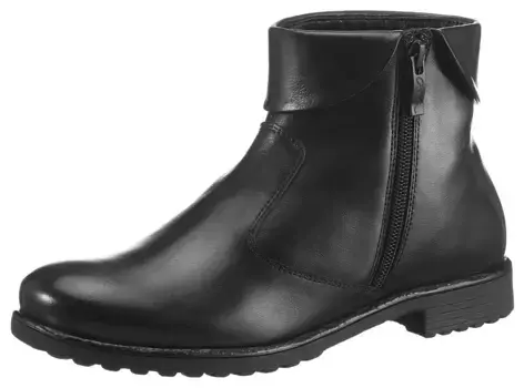 Ботильоны Ara "LIVERPOOL", ботинки без шнуровки, классические ботинки с внешней молнией, ширина G, черный