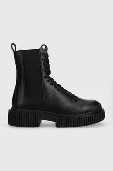 Ботильоны Armani Exchange, черный