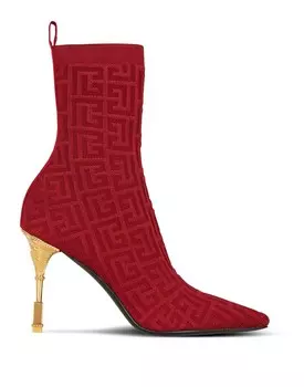 Ботильоны Balmain, красный