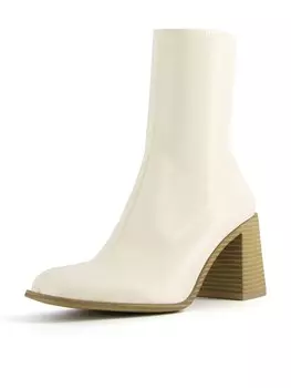Ботильоны Bershka, белый