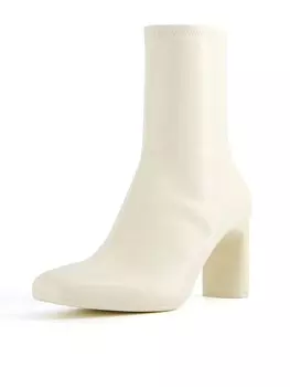 Ботильоны Bershka, белый
