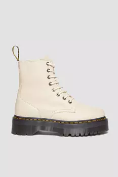 Ботильоны - Бежевый - На плоской подошве Dr. Martens