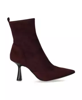 Ботильоны Bordeaux e на каблуке и молнии Michael Kors, красный