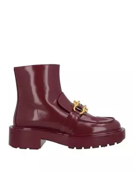 Ботильоны Bottega Veneta, бордовый