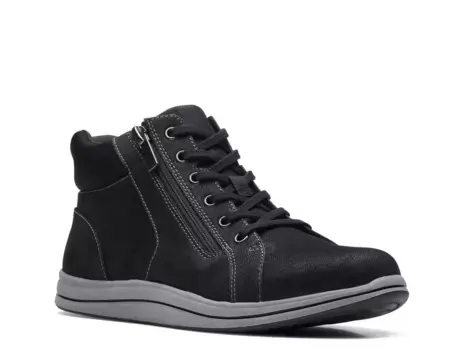 Ботильоны Breeze Glide Bootie Clarks, черный