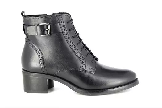 Ботильоны Brenda на каблуке Casas, черный