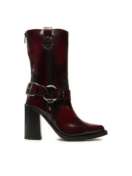 Ботильоны Bronx, темно-красный