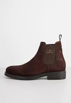 Ботильоны BROOKLY GANT, цвет dark brown