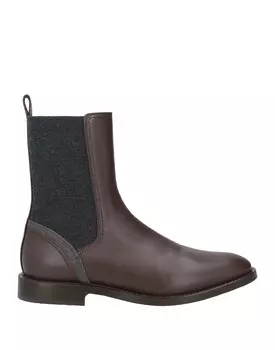Ботильоны Brunello Cucinelli, темно-коричневый