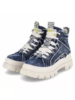 Ботильоны Buffalo Boots ASPHA NC MID, синий