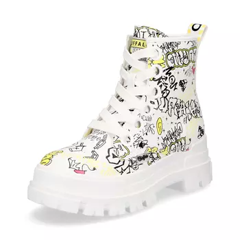 Ботильоны Buffalo Schnrboot, белый