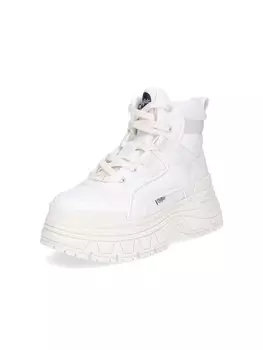 Ботильоны Buffalo Schnrboot Fusion Hyb Mid, белый