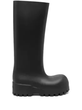 Ботильоны Bulldozer 60 на платформе BALENCIAGA, черный