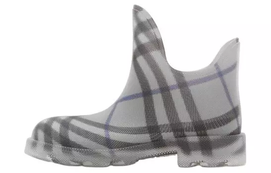 Ботильоны Burberry Marsh Checked, серый