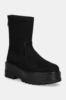 Ботильоны Calvin Klein Jeans FLATFORM ZIP MG SS, черный