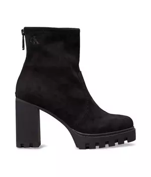 Ботильоны Calvin Klein Jeans на блочном каблуке, черный