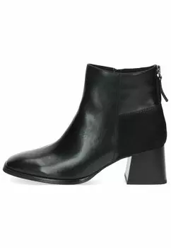 Ботильоны Caprice, черный гребешок