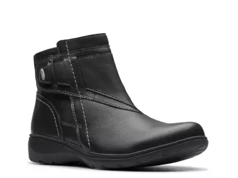 Ботильоны Carleigh Style Bootie Clarks, черный