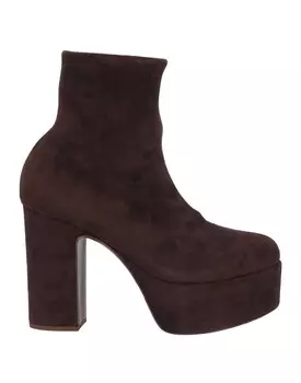 Ботильоны Casadei, темно-коричневый