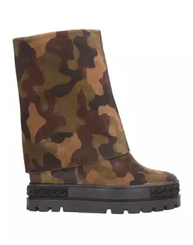 Ботильоны Casadei, зеленый