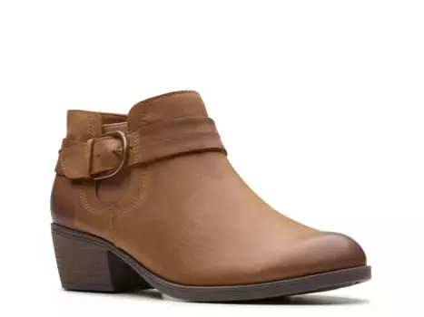 Ботильоны Charlten Rae Bootie Clarks, темно-коричневый