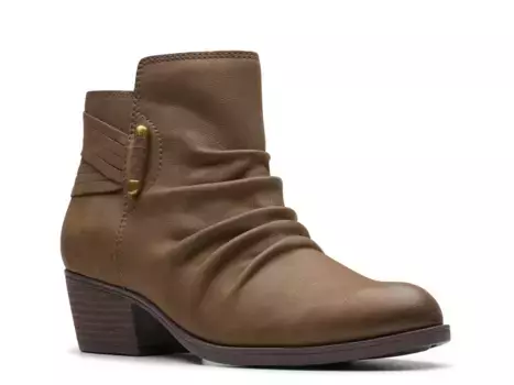 Ботильоны Charlten Rosa Bootie Clarks, цвет mushroom