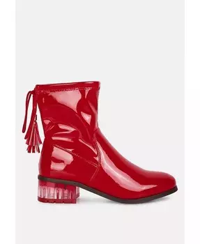 Ботильоны Cheer Leader с кисточками London Rag, красный