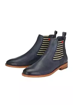 Ботильоны CHELSEA BOOT SUVI MIT STREIFEN UND HERZCHEN Crickit, синий