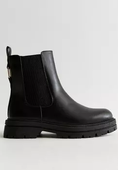 Ботильоны CHELSEA New Look, черный