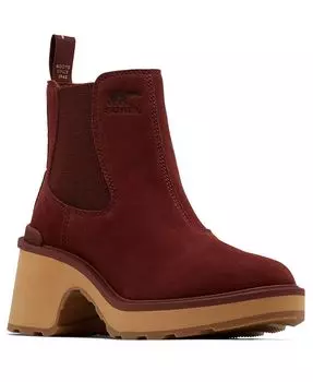 Ботильоны челси на каблуке Hi-Line Sorel, розовый