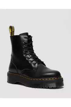 Ботильоны - Черный - На плоской подошве Dr. Martens, черный