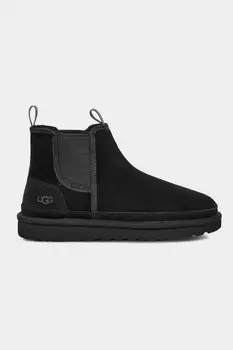 Ботильоны - Черный - На плоской подошве UGG, черный