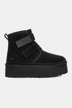 Ботильоны - Черный - На плоской подошве UGG, черный