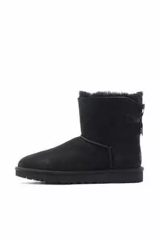 Ботильоны - Черный - На плоской подошве UGG, черный
