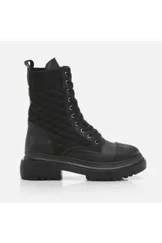 Ботильоны - Черный - На плоской подошве Yaya by Hoti, черный