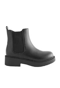Ботильоны Chunky Chelsea Next, цвет matt black